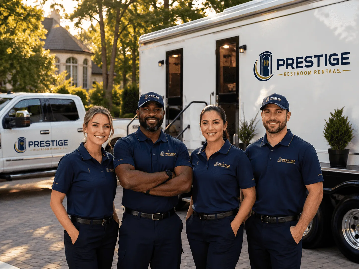 Trusted Luxury Portable Restrooms company in Rumsey, CA